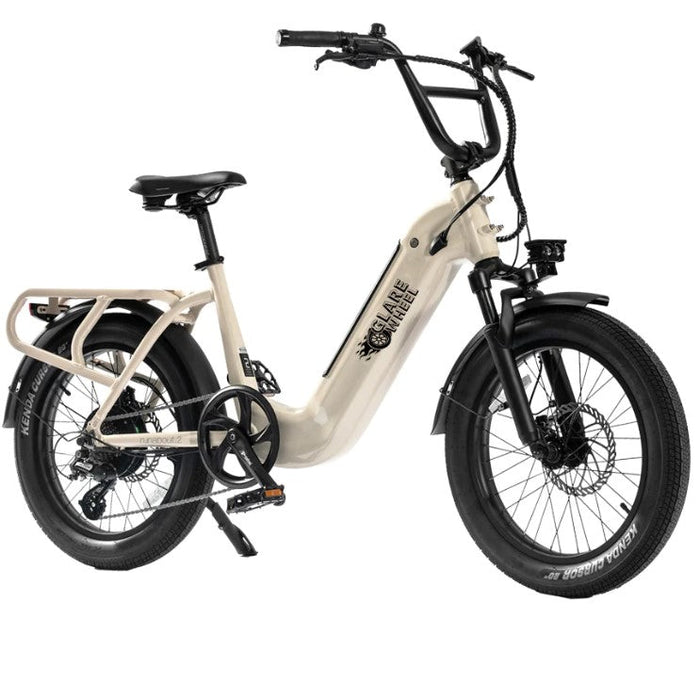 GlareWheel EB-X8Pro 52V/15Ah 750W Step-Thru Electric City Cargo Ebike EB-X8PRO