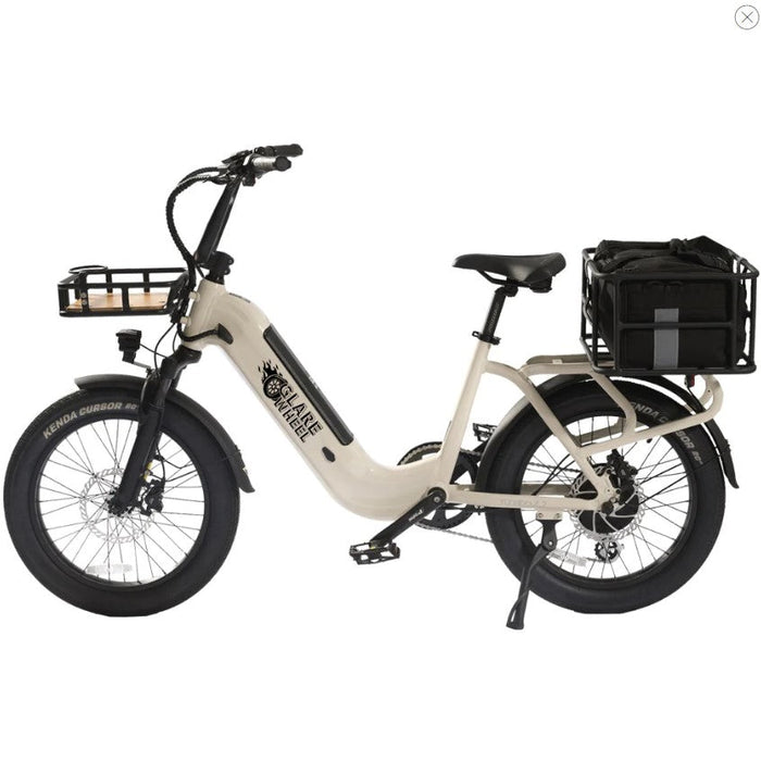 GlareWheel EB-X8Pro 52V/15Ah 750W Step-Thru Electric City Cargo Ebike EB-X8PRO