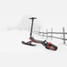 GlareWheel ES-S15 48V/12.5Ah 600W All Terrain Electric Scooter with Ski Convert Kit ES-S15