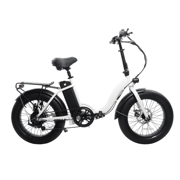 GlareWheel New EB-RE 48V/13Ah 20' Fat Tire Folding Electric Bike EB-REPRO 1