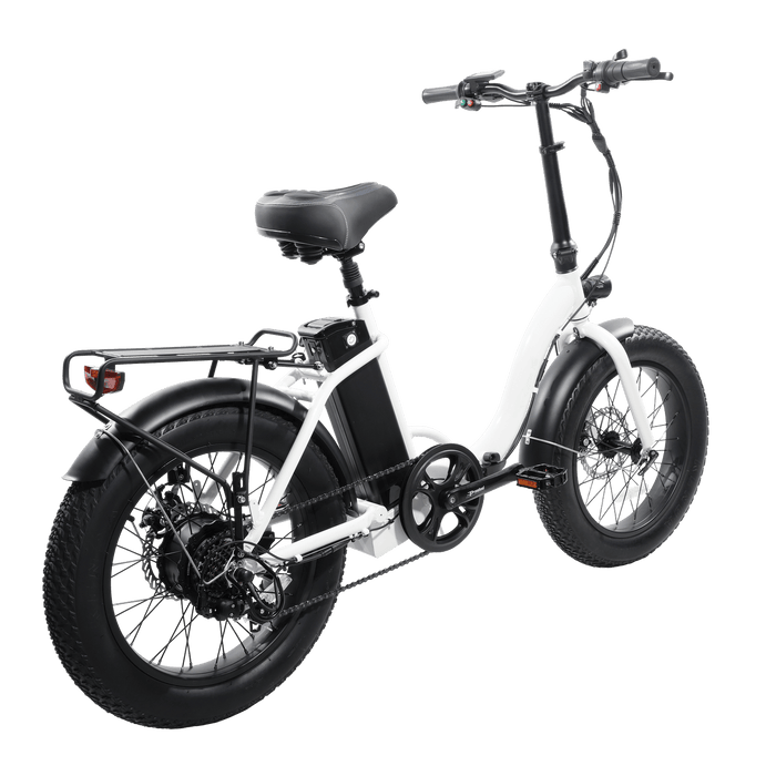 GlareWheel New EB-RE 48V/13Ah 20' Fat Tire Folding Electric Bike EB-REPRO 1