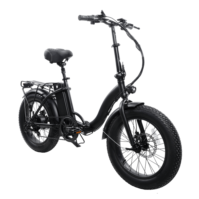 GlareWheel New EB-RE 48V/13Ah 20' Fat Tire Folding Electric Bike EB-REPRO 1