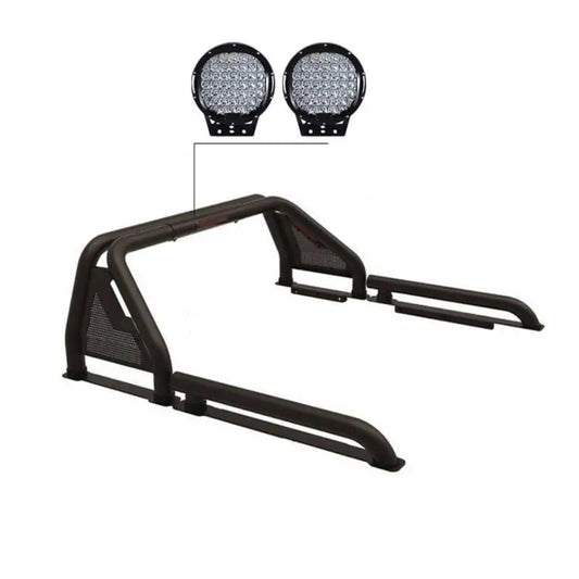 GLRB-01B-PL69B Black Horse Gladiator Roll Bar Kit - BLKRB01BPL69B