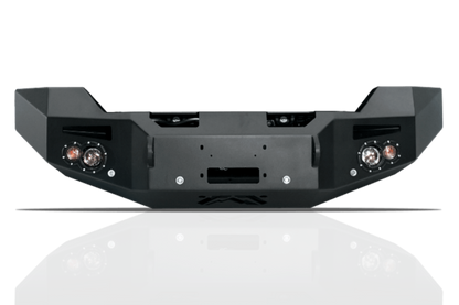 Fab Fours GM14-A3151-1 GMC Sierra 2500/3500 2015-2019 Premium Front Bumper Winch Ready No Guard