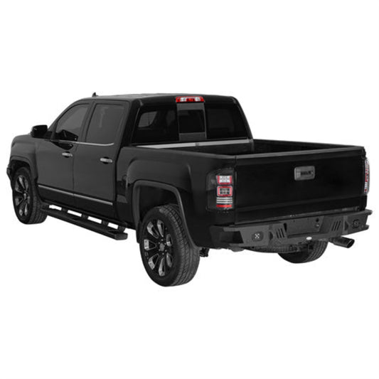 Sierra 1500 Rear Bumper w/ LED Spotlights (07-18 GMC Sierra 1500) - Hooke Road - HE.9463