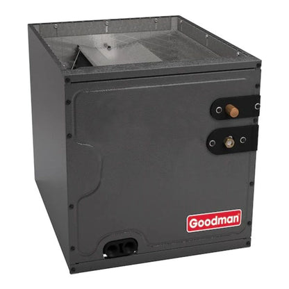 Goodman - 2.5 Ton/80,000 BTU 80% AFUE Gas Furnace and Air Conditioner System - Upflow - 14.5 SEER2 - R32 - GLXS3BN3010 / CAPTA3026C3 / GMVC800805CN