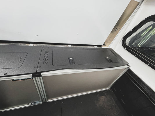 Goose Gear Camper System - Midsize Truck 5 Ft. Bed - Driver Side Front Utility Module - 2786-GGR-SH