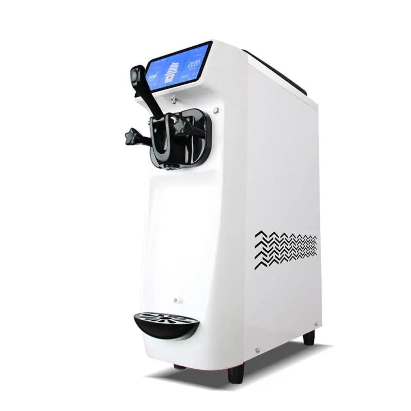 Chef AAA ST16RELW High quality table top ice cream maker soft ice cream machine