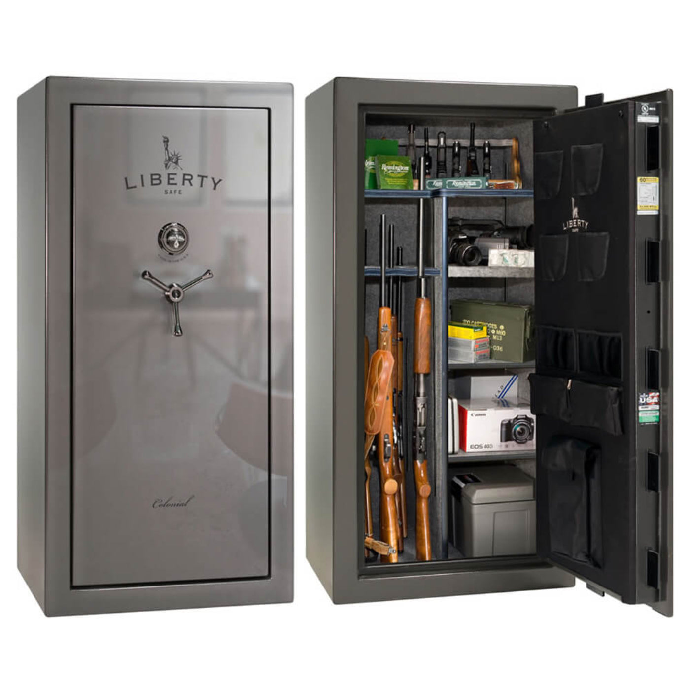 Liberty Safe Liberty Gun Safe Colonial 23 CO23 - LIB Colonial 23 Brnz Text Elec