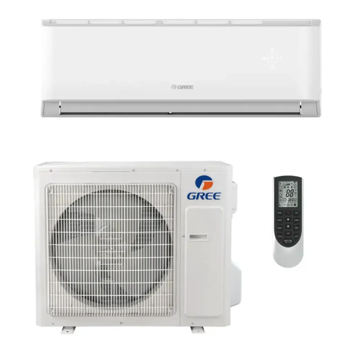 GREE Livo Gen4 18K BTU 17.5 SEER2 Wall Mount Mini-Split Single Zone Heat Pump - 4LIV18HP230V1A