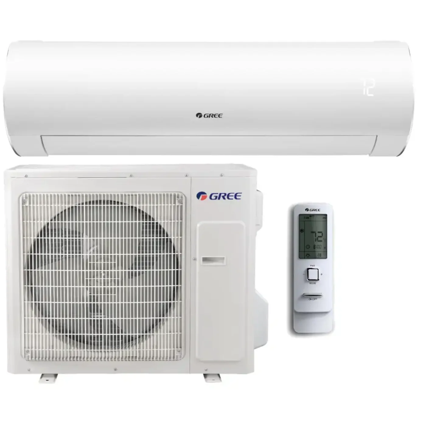GREE Sapphire 24K BTU 21.5 SEER Wall Mount Mini-Split Single Zone Heat Pump - SAP24HP230V1A