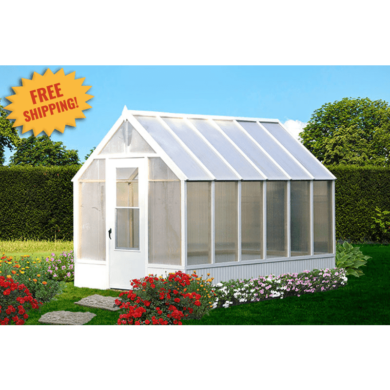 8 x 12 Greenhouse - Backyard Provider