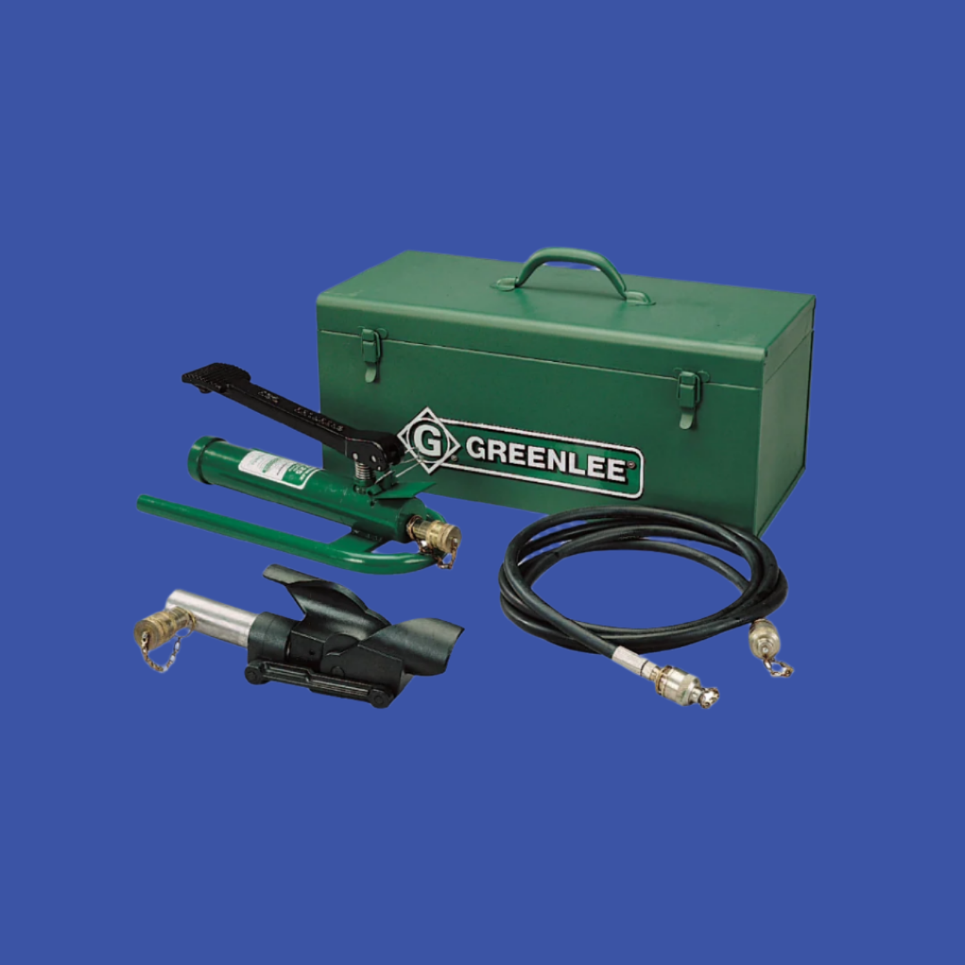 Greenlee 800F1725 Hydraulic Cable Bender with 1725 Foot Pump - Reconditioned - 800F1725