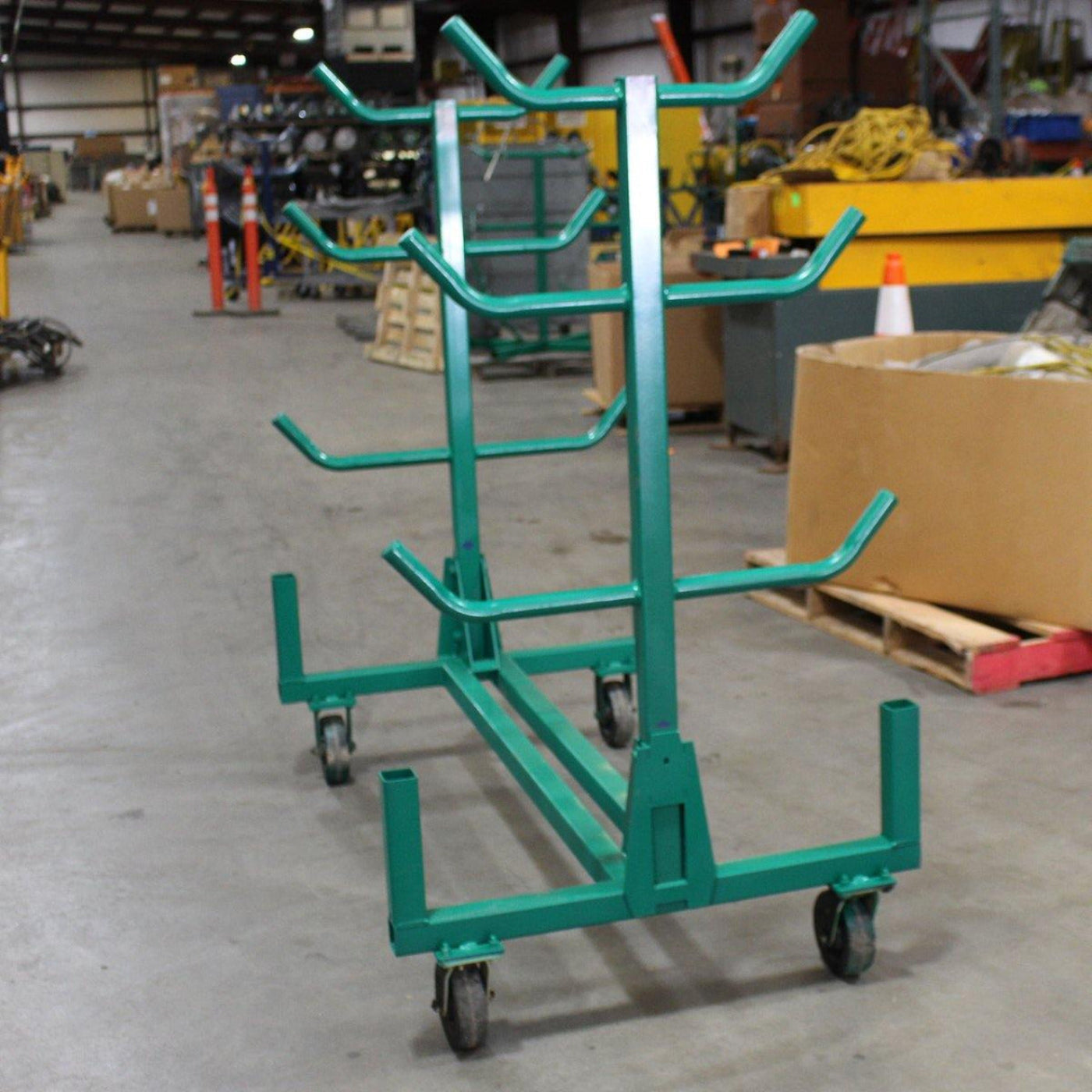 Greenlee 668 Mobile Conduit and Pipe Rack - Reconditioned - 668