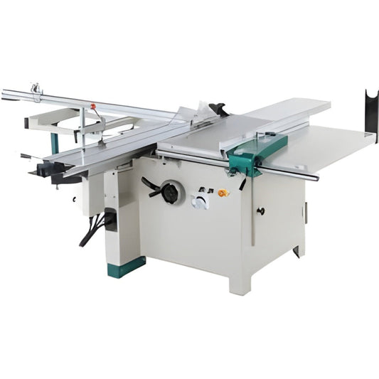 U.S Industrial Grizzly Industrial 12" 7-1/2 HP 3-Phase Compact Sliding Table Saw
