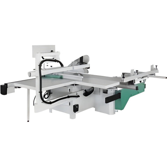 U.S Industrial Grizzly Industrial 14" 10 HP 3-Phase Sliding Table Saw with DRO and CNC Fence