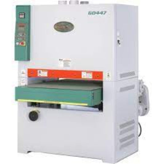 U.S Industrial Grizzly Industrial 37" 20 HP 3-Phase Double Head Wide-Belt Sander