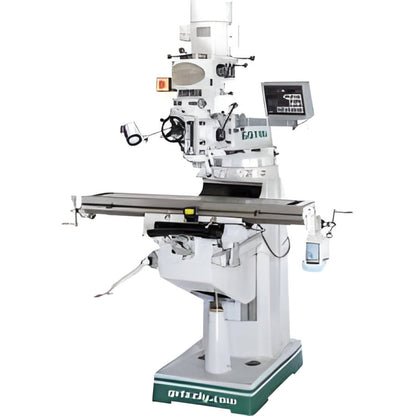 U.S Industrial Grizzly Industrial 9" x 49" Vertical Mill with Power Feed and DRO - G0796