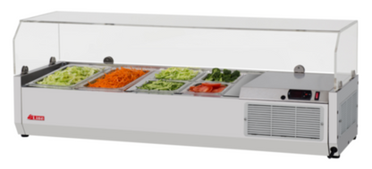 Turbo Air E-line Refrigerated Prep Tables - CTST-1200G-13-N