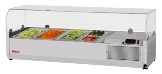 Turbo Air E-line Refrigerated Prep Tables - CTST-1200G-13-N