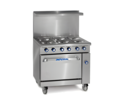 Imperial (Middleby) Pro Series Electric Ranges - IR-G36T-E