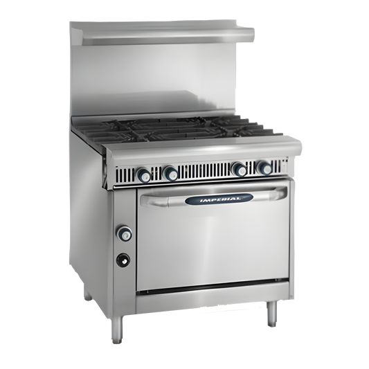 Imperial (Middleby) Spec Series Gas Ranges - IHR-4