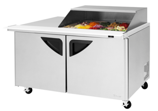Turbo Air Super Deluxe Refrigerated Prep Tables - TST-60SD-18M-N-SL(-LW)