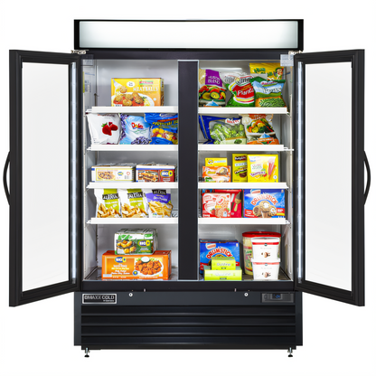 Maxximum Maxx Cold Glass Door Merchandisers - MVMF48B