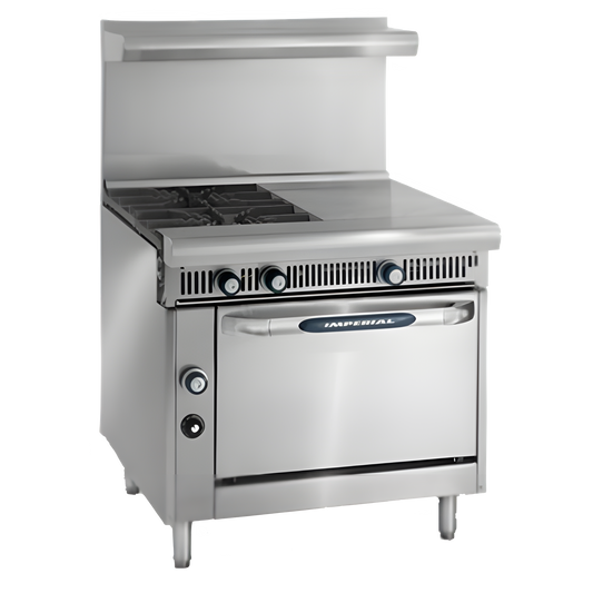 Imperial (Middleby) Spec Series Gas Ranges - IHR-3HT-3