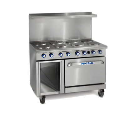 Imperial (Middleby) Pro Series Electric Ranges - IR-8-E-XB