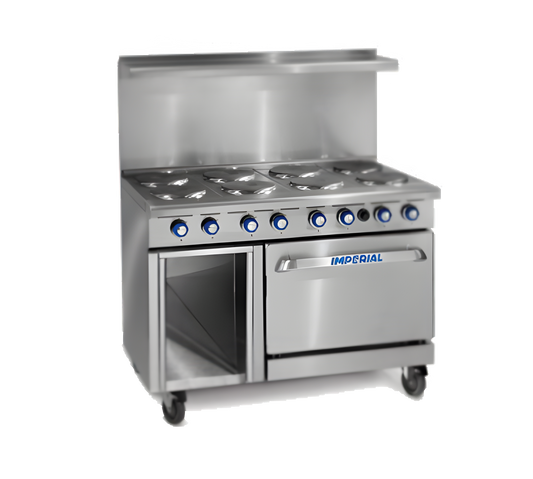 Imperial (Middleby) Pro Series Electric Ranges - IR-8-E-XB
