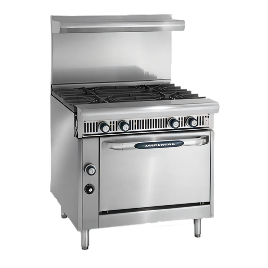 Imperial (Middleby) Spec Series Gas Ranges - IHR-4
