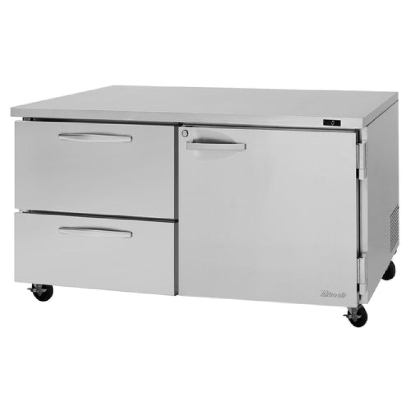 Turbo Air PRO Undercounter & Worktop Refrigeration - PUF-60-D2R(L)-N