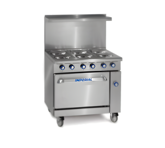 Imperial (Middleby) Pro Series Electric Ranges - IR-G36T-E-XB