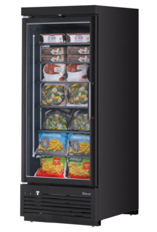 Turbo Air Super Deluxe Glass Door Merchandisers - TJMF-30SDW(B)-N
