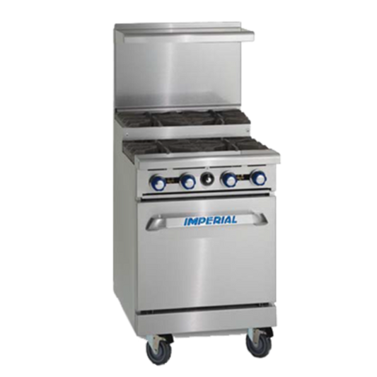 Imperial (Middleby) Pro Series Gas Ranges - IR-4-SU