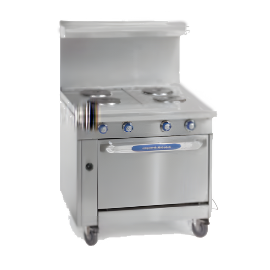 Imperial (Middleby) Spec Series Electric Ranges -IHR-4-1HT-E-XB