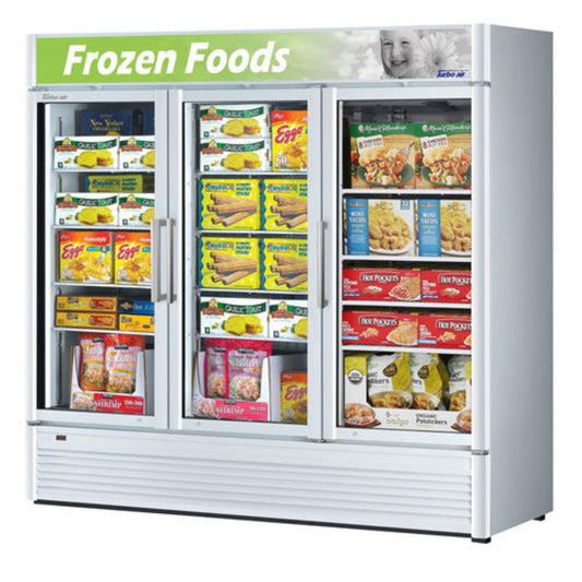 Turbo Air Super Deluxe Glass Door Merchandisers - TGF-72SD-N