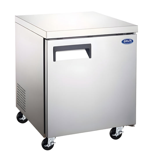 Grista - GRUCFZ-27, Undercounter Freezer - 1 Door, 6.3 Cu. Ft., 27 In