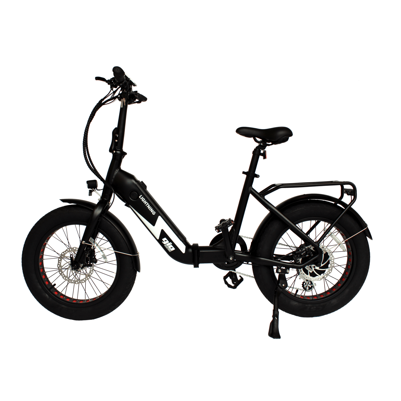GVA Brands Gio Lightning 48V/12Ah 500W Folding Electric Bike