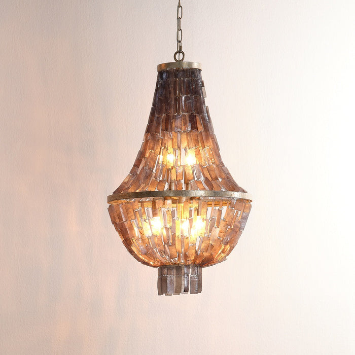 Jamie Young Capsize Chandelier -D. 5CAPS-CHBK