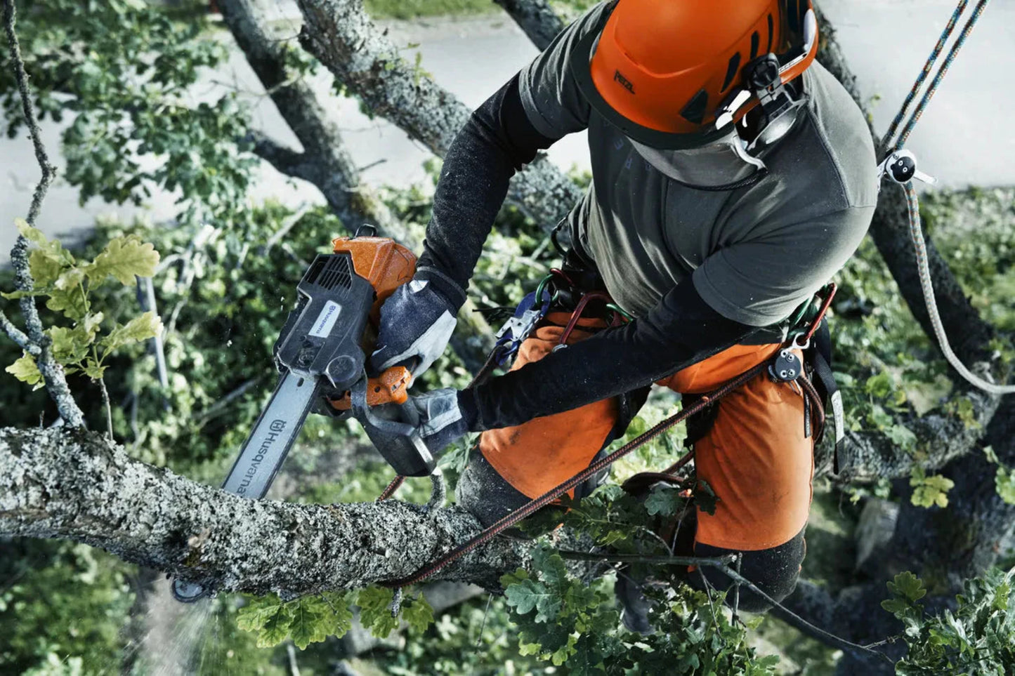 Husqvarna T540 XP II Top Handle Chainsaw - 35.7cc Gas Engine with 16in Guide Bar for Professional Arborists - 970484016