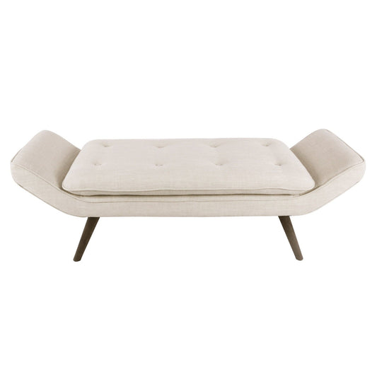 New Pacific Direct Newcastle Fabric Tufted Bench -  1900099-F