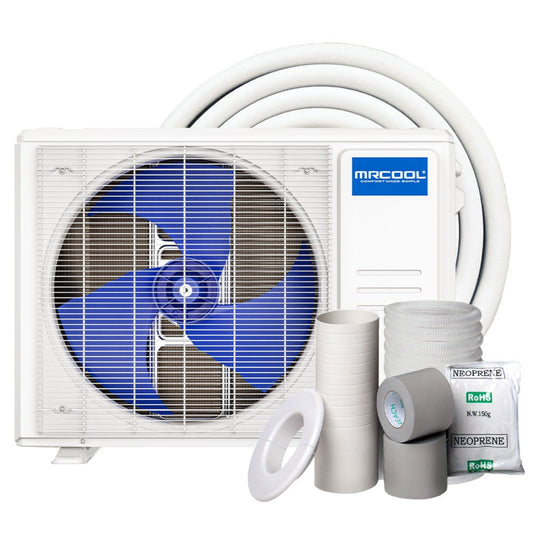 MRCOOL 5th Gen Advantage 12,000 BTU Condenser with 16ft. Line Set 230V (HVAC Technician Required), -  A-12-HP-C-230D-O