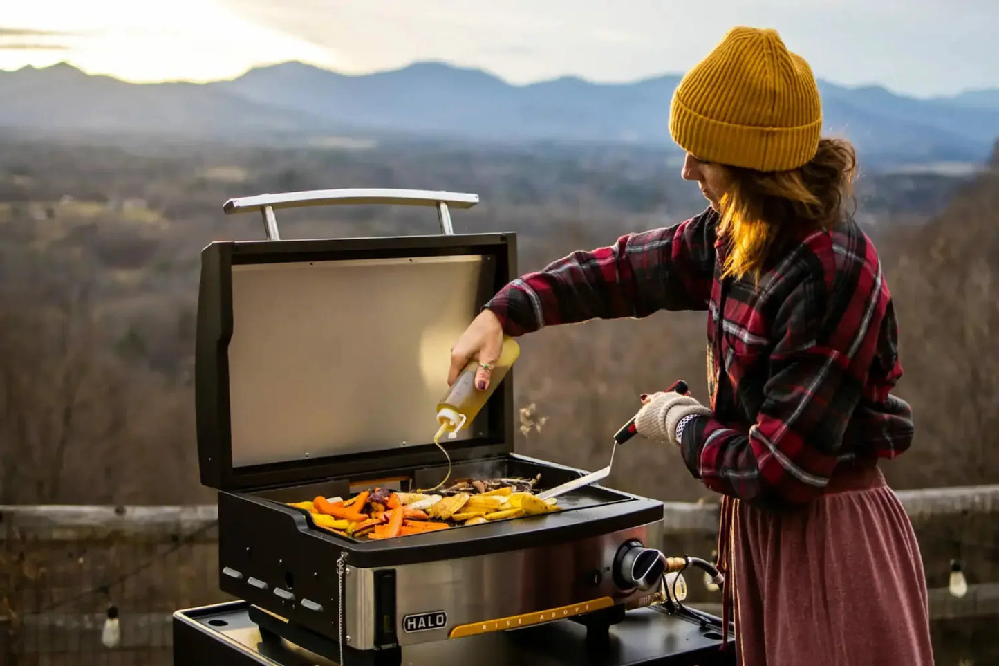 Halo Elite 1B Dual Zone Single Burner Outdoor Griddle - 12042044