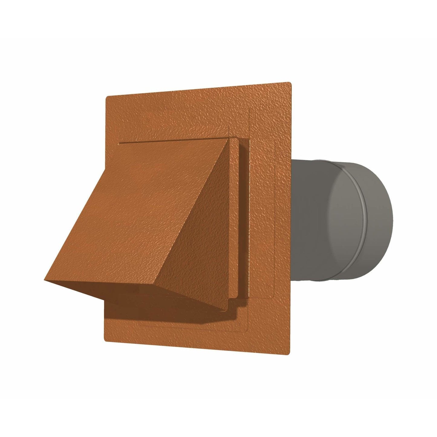 Copperlab Hammered Copper Dryer Vent / Exhaust Vent 4" - 12" - HCWDV10F