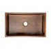 Rustic Premier Copper Hammered Copper Single Basin Kitchen Sink - KDSB