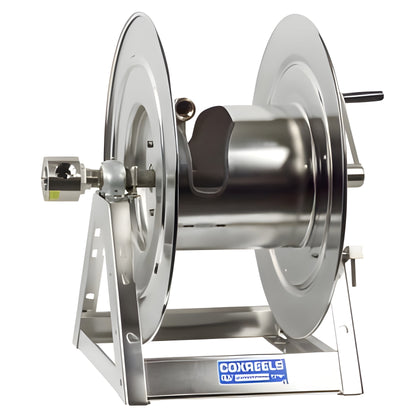 Coxreels S Series Medium Pressure "Stainless Steel" Hand Crank Hose Reels - 1175-6-100-SP