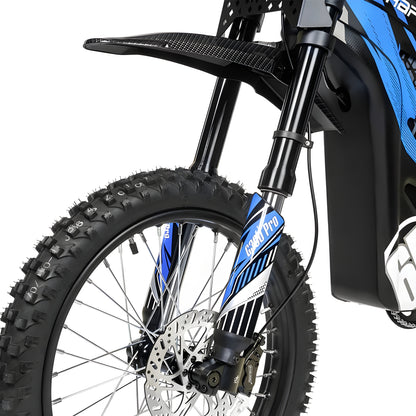 HappyRun G300 Pro 72V/30Ah 6500W Off-Road Electric Dirt Bike - HAPPYRUN-G300PRO-ORANGE