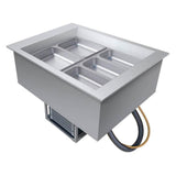 Hatco  32" 2-Pan Refrigerated Drop-In Cold Well - 120V, 1 Phase - CWB-2